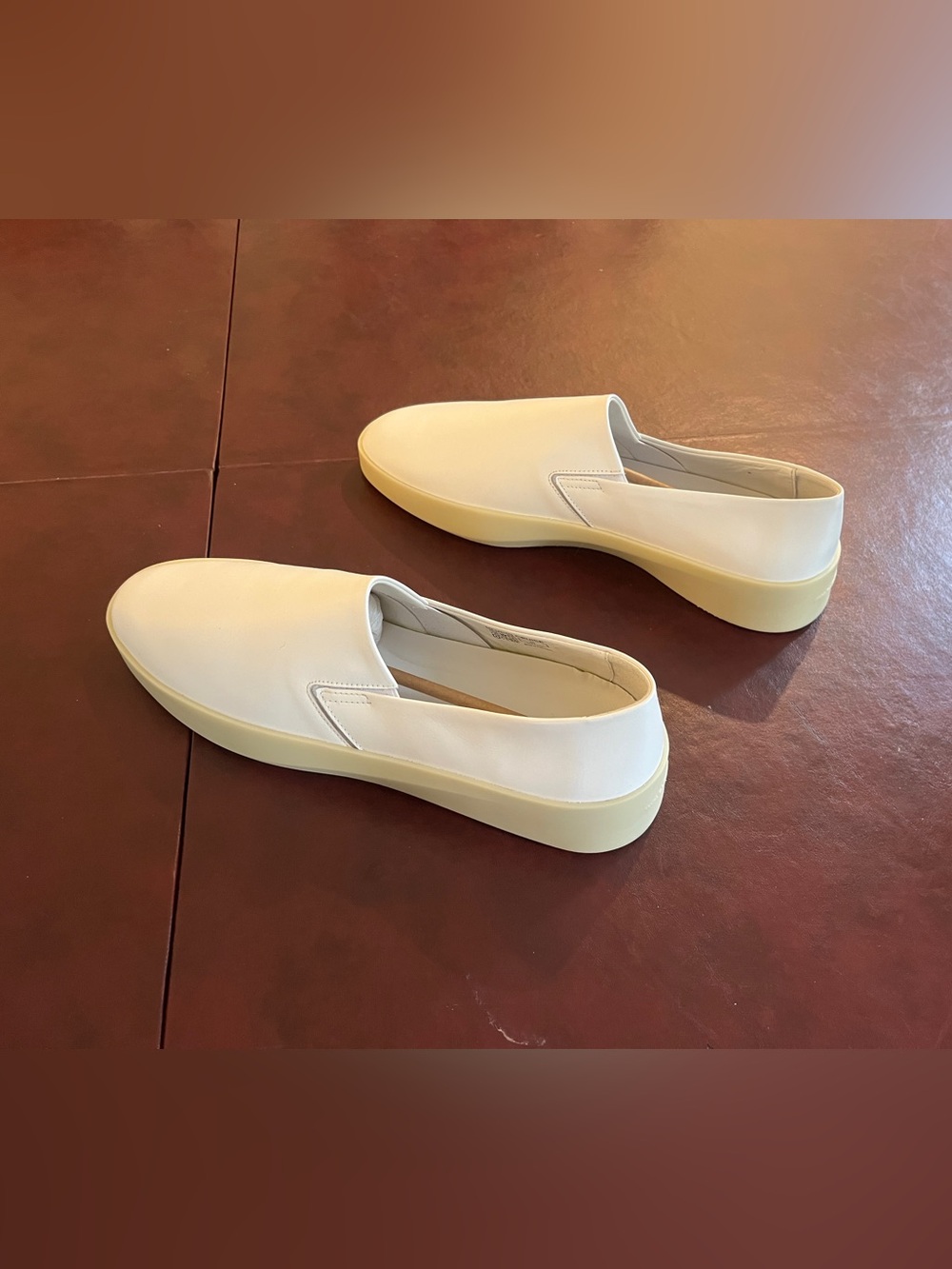 Wolf & Shepherd Cruise Slip-on loafer 
White / Vanilla, New in Box, Men's 12